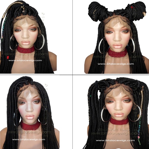 NEW EXCLUSIVE! braided lace wig braid lace front main image 6